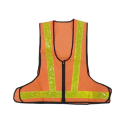 SAFETY VEST PASTEL ORANGE